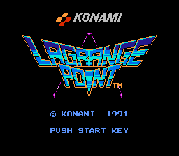 Lagrange Point (english translation) Title Screen